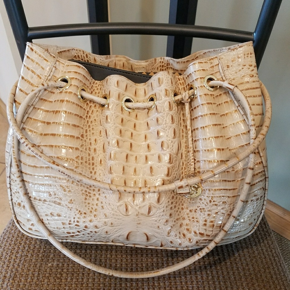 Brahmin handbag and matching wallet